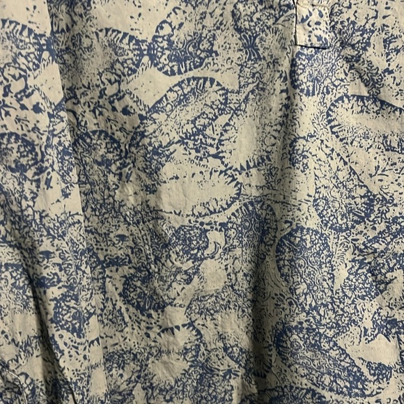 Marc Edwards Men's Long Sleeve Shirt Size XL Pullover - Sage Paisley Print - Picture 3 of 5